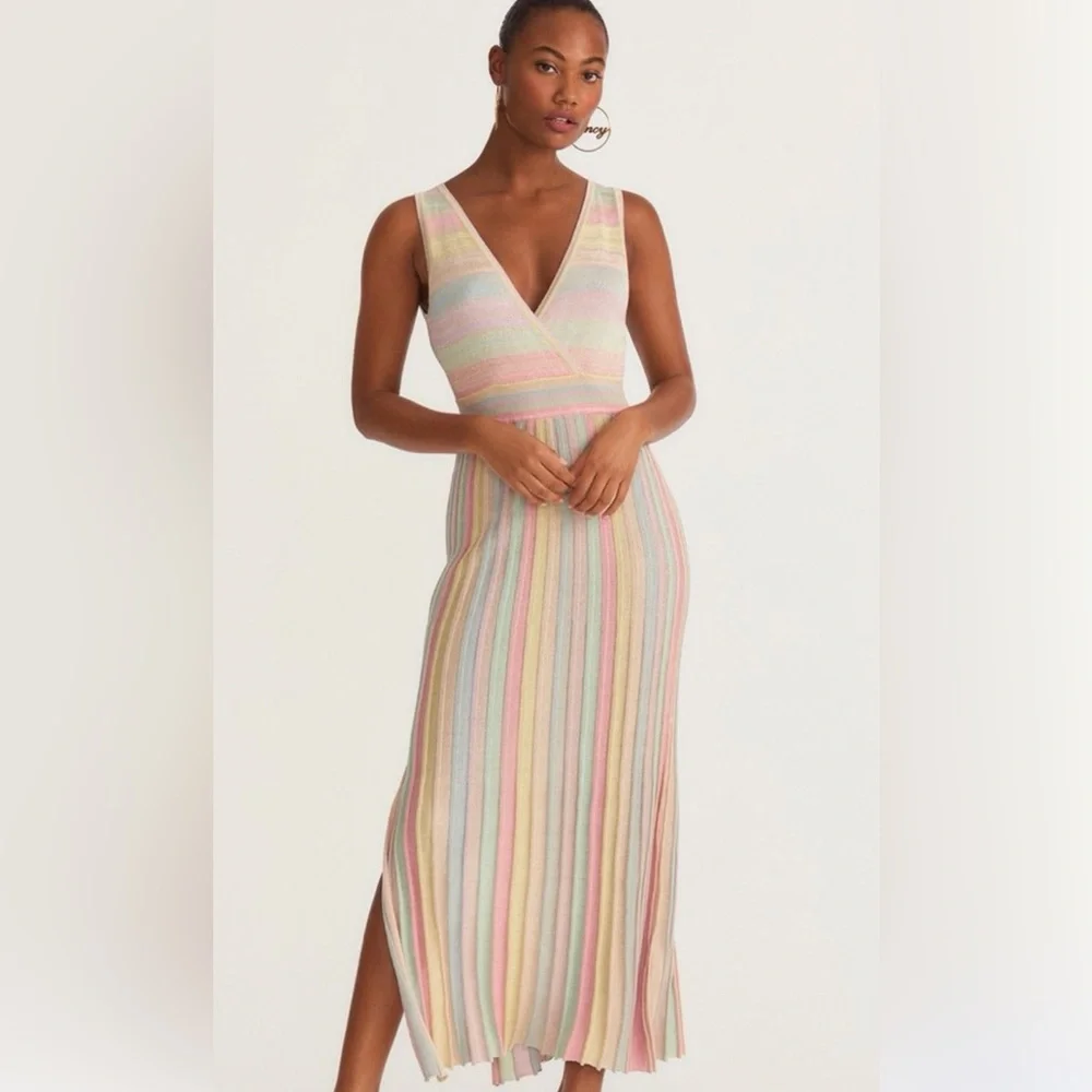 NWT LoveShackFancy Mylene Dress - Picture 2 of 9